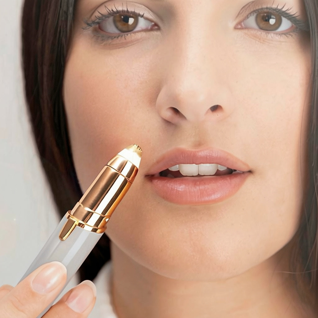 Depiladora facial de precisión con LED